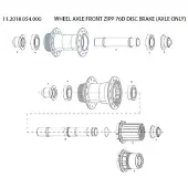 Zipp 76d Disc Brake Vorderradachse