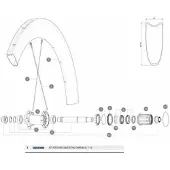 Mavic Comete Pro Carbon Sl Tubular 19 Rear Felge
