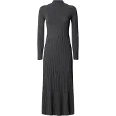Pepe Jeans für Damen. PL9537749 Graues Kleid Carla (XL), Lässig, Baumwolle, Langarm