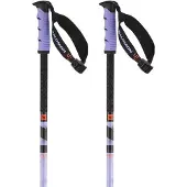 Salomon - Steep Pro S3 - Skistöcke Gr 130 cm lila/schwarz