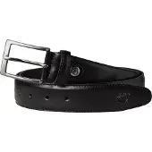 Timberland Mens Birch Point Adjustable Leather Belt black S