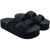 Cacatoès Caipirinha Glitter Badesandalen Schwarz EU 37 Frau Schwarz EU 37