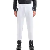 EA7 für Herren. 8NPP63_PJ4EZ Premium Zip Hose weiß (XXS), Lässig, Polyester