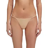 Sundek Keer Briefs With Adjustable Side Ties And Rhinestones Bikini-höschen