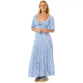 Rip Curl San Carlos Kurzarm Langes Kleid