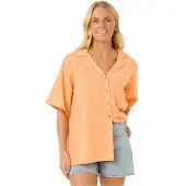 Rip Curl Cala Vadella Textured Kurzarmhemd