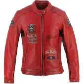 Helstons Pretty Lederjacke Rot L Herren Rot L