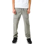 Garcia Cargohose , Jungen, Gr. 134, N-Gr, grün (shadow grün), Web, Obermaterial: 98% Baumwolle, 2% Elasthan, unifarben, regular fit knöchellang, Hosen Cargohose, mit Cargo Taschen for BOYS