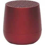 Lexon MINO+ Mini-Bluetooth-Lautsprecher TWS, Qi, versch. Farben Farbe: Dunkelrot