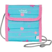 School-mood Brustbeutel Geldbörse Neck Pouch Lilly hellblau