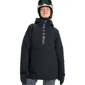 Roxy Snowboardjacke "Radiant Lines Overhead 15K", Damen, Gr. XL, schwarz, Obermaterial: 100% Polyester., Jacken Snowboardjacke, Topseller