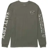 Salty Crew Bruce Boys Long Sleeve Tee dusty olive (DOL) XL