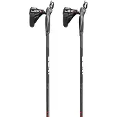 LEKI XTA Track dark anthracite-white-bright red 120 cm