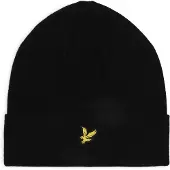 Lyle & Scott Beanie Wool Blend Schwarz - age