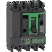 Schneider Electric Kompaktleistungsschalter ComPacT NSX400F, 36kA/415 VAC, MicroLogic 7.3 E Vigi 400 A, 4P4D C40F47E400