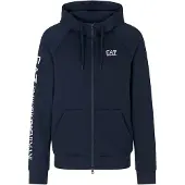 Emporio Armani für Herren. 7M001047_AF10377 Logo Series Sweatshirt mit Kapuze navy (M), Lässig, Baumwolle, Langarm, Marine