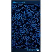 Sundek Jacquard Terry Hibiscus Pattern Handtuch