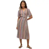 Superdry Printed Wrap Kurzarmkleid