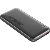CARUNO Energizer UE10055PQ, 10000 mAh, Lithium Polymer (LiPo), 22,5 W, Schwarz