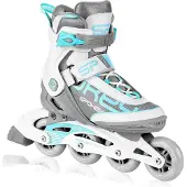 Spokey Rollschuhe PRIME PRO WH/TQ r.40