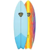 Ocean & Earth Mr Flame Epoxy Super Twin 5´6´´ Surfbrett