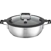 Rösle - Silence Pro Schmorpfanne/Dampfgarer mit Deckel Ø 28 cm