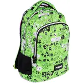 Milan Schulrucksack Tandem 2 Special Series Mit 2 Fächern 21l Grün Grün One Size