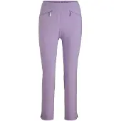 Goldner Stretchhose LOUISA, dehnbar & mit Taschen in lila | Gr.: 46