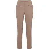 Goldner Stretchhose LOUISA, dehnbar & mit Taschen in taupe | Gr.: 44