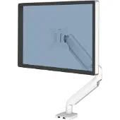 Fellowes Einzel-Monitorarm Monitorhalterung Platinum Series Weiß bis 9kg und 30''