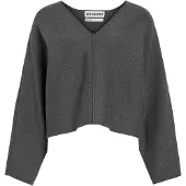 ROUGE EDIT V-ausschnitt Strickpullover
