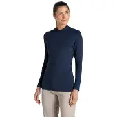 Craghoppers Nosilife Long Sleeved Mock Neck Top blue navy (7V1) 46