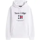 Tommy Hilfiger Hoodie "TOMMY EMBRO FLAG", normale Passform, Stickerei