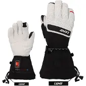 Lenz - Beheizbare Handschuhe - Heat Glove 9.0 Finger Cap Women White/Black für Damen - Größe XS - Weiß