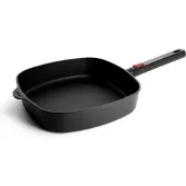 Woll Eco Logic QXR Viereckpfanne - Induktiv -, 28 x 28 cm, 6.5 cm hoch, mit abne