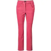Goldner Schlupfhose "Kurzgröße Bequeme Samthose mit Wascheffekt", Damen, Gr. 21, K-Gr, rosa (pink), Obermaterial: 98% Baumwolle CO. 2% Elasthan EL., Hosen Schlupfhose, keine/nicht relevant