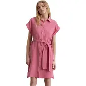Marc O'Polo Marc OPolo Blusenkleid eingelassene Taschen mit Bindegürtel, A-Shape
