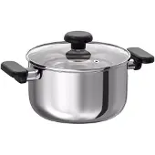 IKEA MIDDAGSMAT Topf mit Deckel 3 Liter Edelstahl