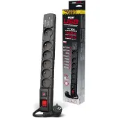 Acar W2436, 6 AC-Ausgänge, Typ C, 230 V, 50 Hz, 2300 W, 10 A