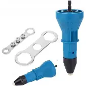 Vorfal Nietgerät Nietmuttern Aufsatz Nietadapter 2.4-4.8 mm Bohrmaschine Akkuschrauber
