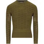 Q36.5 - Base Layer 3 Longsleeve - Kunstfaserunterwäsche Gr XXS/XS oliv