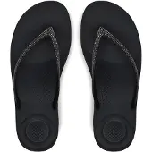 FitFlop Zehentrenner Iqushion Sparkle Schwarz Damen-Schuhgröße 37