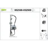 Valeo Fensterheber Hinten links 852568