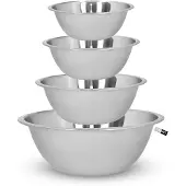 Cadro Küchenschüsseln 4er Set Edelstahl 16-22 cm