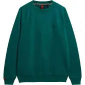 Superdry für Herren. M2014307A Essential Logo Raglan Sweatshirt grün (M), Lässig, Baumwolle