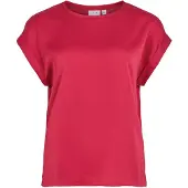 Vila Blusen VIELLETTE S/S SATIN damen