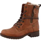 Mustang Kinderschuhe Mädchen Winterstiefel Braun Freizeit