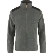 Fjällräven - Sten Fleece - Fleecejacke Gr M grau