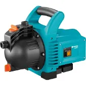 Gardena 1707, 600 W, 3,6 bar, 3100 l/h, IPX4, Schwarz, Blau