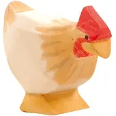 Ostheimer -Huhn ocker stehend